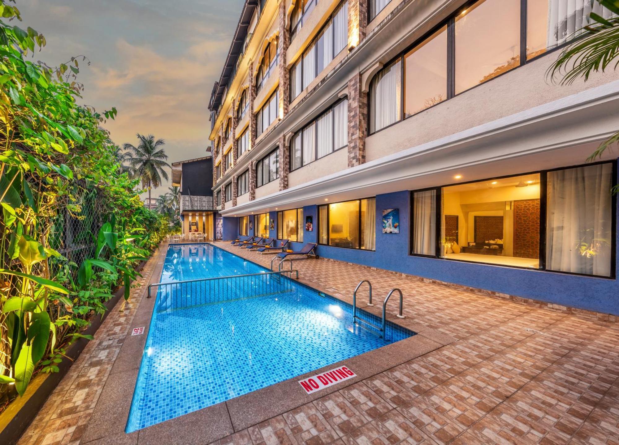 Rio Boutique Hotell Candolim Exteriör bild